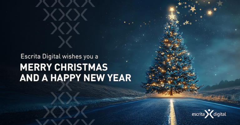 The Escrita Digital team wishes you a Merry Christmas.
